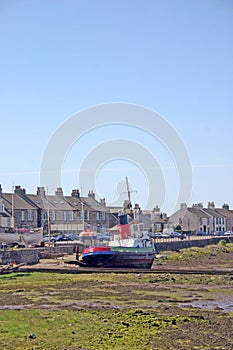 Fishing Boat at Ayr Scotland photo