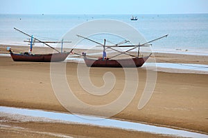 Una barca sul Spiaggia 