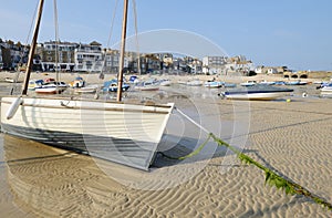 Fishing boat closeup