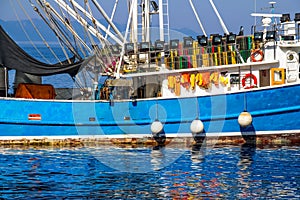 Fishing boat detail