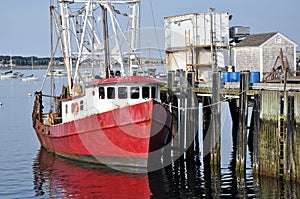 Fishing boat at the dock