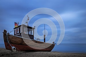 Fishing Boat at the great Insel Usedom