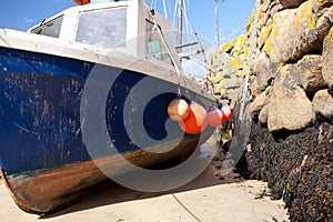 Fishing boat harbor