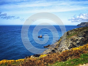 Fishing boat at Isle of Man