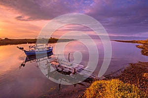 Fishing boat Lesbos