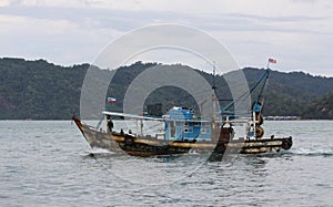 Fishing Boat in Sabah Malaysia