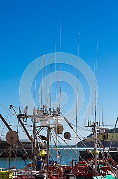 Fishing boat in port of Lekeitio