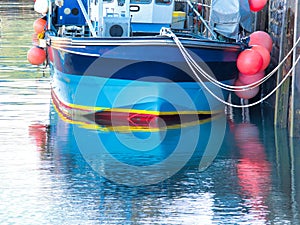 Fishing Boat Reflections