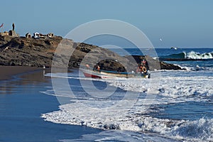 Fishing Boat Returns with the Catch