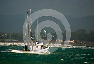 Fishing Boat Returns Home