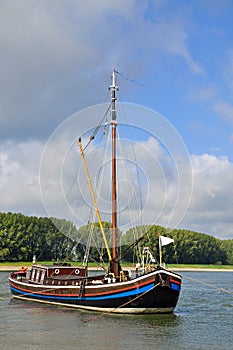 Fishing Boat,Rhein,Rhine River,Germany