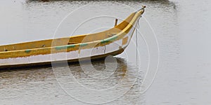 Fishing boat in river