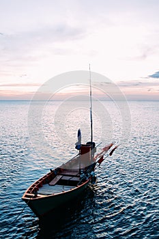 Fishing boat in the sea