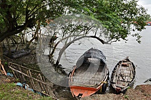 Fishing Boat At Sundarban