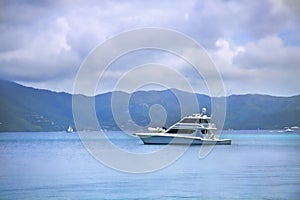 Fishing boat in the tropics