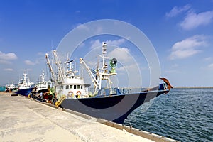 fishing boats