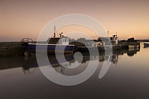 Fishing Boats at Beadnell