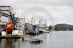 Fishing boats Cabo-Frio Brazil