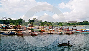 Fishing boats in Dar es salaam photo