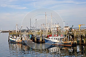 Fishing boats at the dock