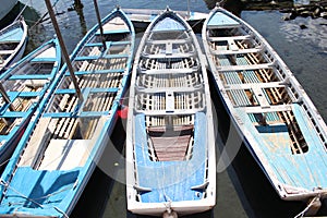 Fishing boats in fishing port
