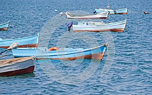 A fishing boats