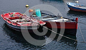 Fishing boats in Galicia. Spain.