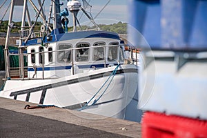 Fishing boats in the harbor