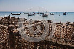 Fishing boats at Koh Lanta, Thailand