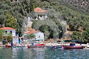 Fishing boats at Kottes