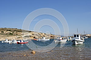 Fishing boats in Koufonisi island