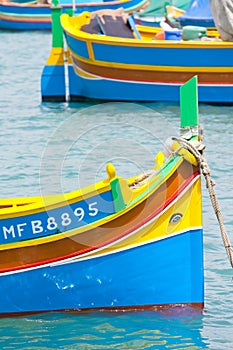 Fishing boats in Marsaxlokk