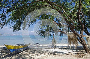 Areia branca tropical beach in dili east timor leste