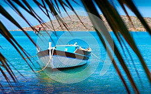 Fishing Boats off the coast of Crete, Greece