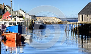 Fishing boats, Peggy's Cove, Nova Scotia