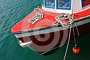 Fishing boats in the Peloponese