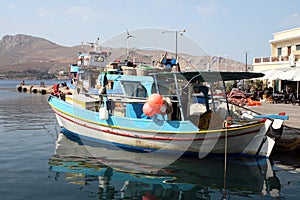 Fishing boats at the port