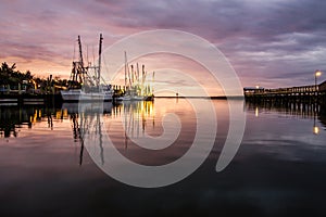 Fishing Boats at Shem Creek photo