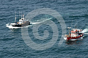 Fishing boats, Spain