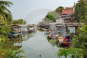 Fishing boats in Thailand