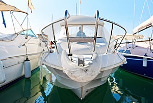 Fishing boats in Torrevieja port.