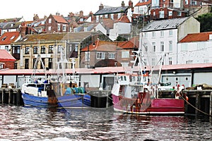 Fishing Boats on Whitby Quay