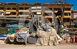 Fishing Equipment in Grado, North East Italy