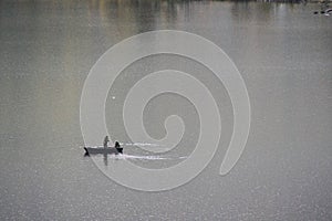 Fishing in the fjord