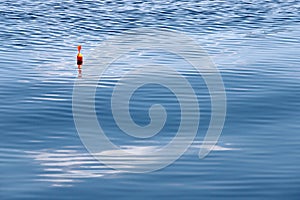 Fishing float for fishing in water