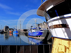 Fishing Boats in Harbour Scenic photo