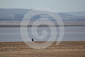 Fishing by hinkley point power station