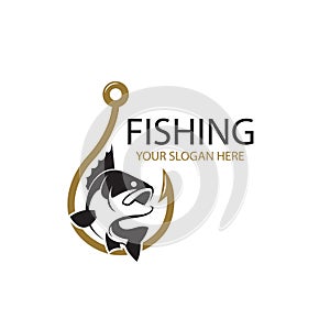 fishing hook and fish