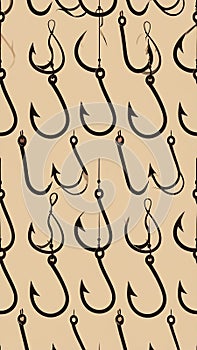 Fishing Hooks Pattern