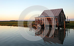 Fishing Hut on the bay